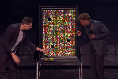 Magician Baffles Audience With Awesome Rubik's Cube Trick On America's Got Talent 2016 Magician Baffles Audience With Awesome Rubik's Cube Trick On America's Got Talent 2016