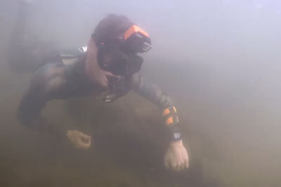 You Won't Believe What This Scuba Diver Found In River You Won't Believe What This Scuba Diver Found In River