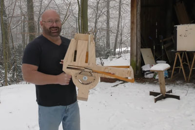 This Guy Invents A Home Made Full Auto Crossbow This Guy Invents A Home Made Full Auto Crossbow
