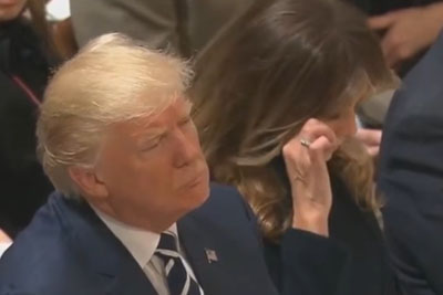 Melania Trump Was Moved To Tears During This Song. See What First Lady Did Next! Melania Trump Was Moved To Tears During This Song. See What First Lady Did Next!