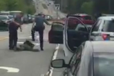 Georgia Cop Fired One Day After He Is Caught On Video Kicking Handcuffed Man In Face Georgia Cop Fired One Day After He Is Caught On Video Kicking Handcuffed Man In Face