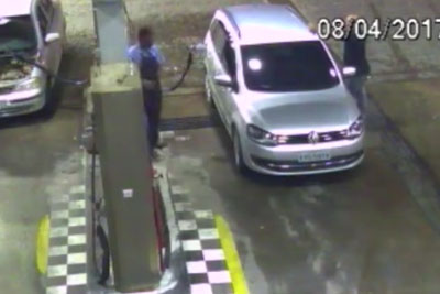 Horrific Moment Car Blows Up At Petrol Pump Horrific Moment Car Blows Up At Petrol Pump