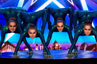 Four Girls Shock The Judges At Britain's Got Talent With Their Unexpected Flexible Skills Four Girls Shock The Judges At Britain's Got Talent With Their Unexpected Flexible Skills