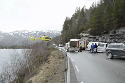 This Is How Norwegian Air Ambulance Do Their Landings This Is How Norwegian Air Ambulance Do Their Landings