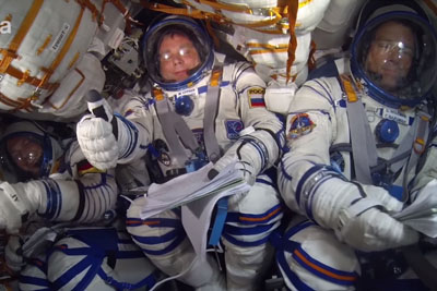 This Is How Ride Into Space Looks Like Inside The Astronaut's Cabine This Is How Ride Into Space Looks Like Inside The Astronaut's Cabine