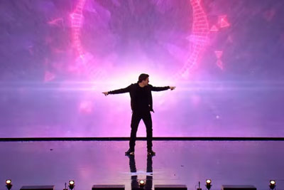 David Geaney Mixes Dance And Technology In Unique Audition On Britain's Got Talent David Geaney Mixes Dance And Technology In Unique Audition On Britain's Got Talent