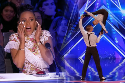 Father And Son Stepped On AGT Stage, Then Left Everyone In Shock With Amazing Acrobat Act Father And Son Stepped On AGT Stage, Then Left Everyone In Shock With Amazing Acrobat Act