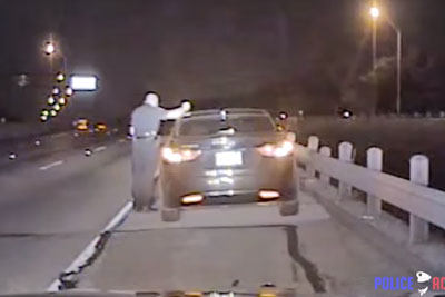 Dashcam Shows Fort Worth Officer Hit By Car During Traffic Stop Dashcam Shows Fort Worth Officer Hit By Car During Traffic Stop
