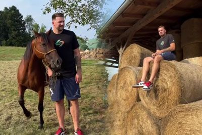 Luka Dončić dan preživel na slovenski kmetiji: Nekoč si želi imeti svojo!