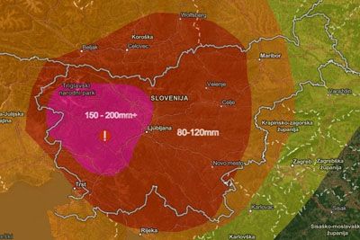 VIDEO: Huda ura za Slovenijo: Napovedane poplave, lahko se ponovi lanski avgust!