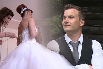 Anže Zavrl poročen s sestro Dejana Vunjaka, našli smo njun poročni posnetek