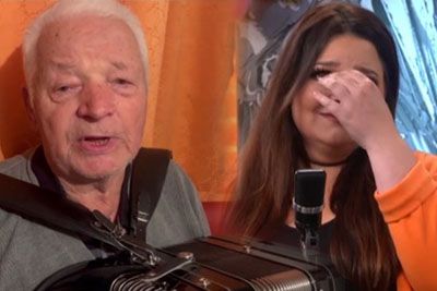 Dedek do solz ganil voditeljico: »Z mano je pela tvoja mamica, pela si ti...«