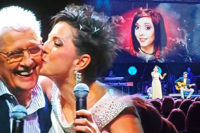 Tanja Žagar ganila do solz: Zapela z očetom, ganljiv poklon pokojni prijateljici