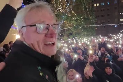 Slavko Roškar vidno ganjen: »To mi je najlepša želja, tisočkrat hvala«