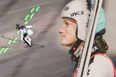 Nor skok Domna Prevca, brez besed ostala smučarska organizacija FIS