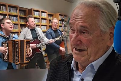 Ganili še edinega živečega člana Ansambla Lojzeta Slaka: Praznoval je 87 let