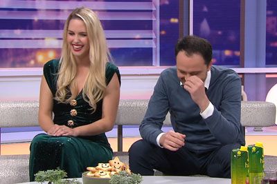 Blaž Švab v zadregi pred partnerico, tako si ga je privoščil voditelj