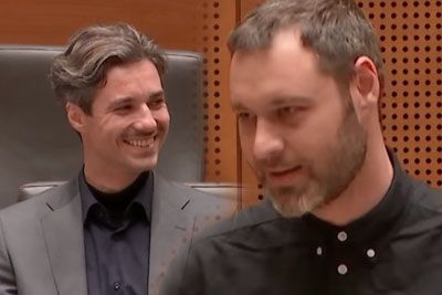 Kordiš se je spravil nad Luko Mesca – minister pa v smeh, kot že dolgo ne