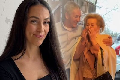 Tina Gaber ganila s posnetkom babice, zapeli so za njen 80. rojstni dan