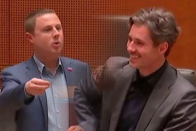 Žan Mahnič z izjavo nasmejal Luko Mesca