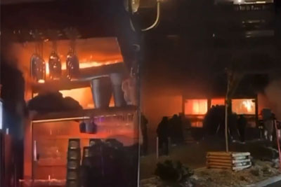 Tragedija v Švici: Posnetek razkriva, kaj se je zgodilo pred požarom