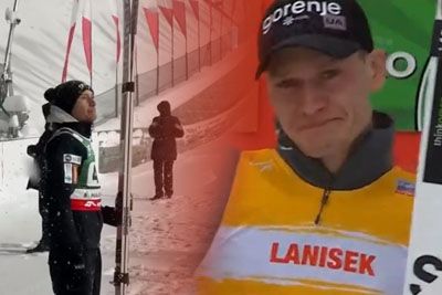 Poljaki ganili Anžeta Laniška: »Zmago posvečam njemu, on je kralj«