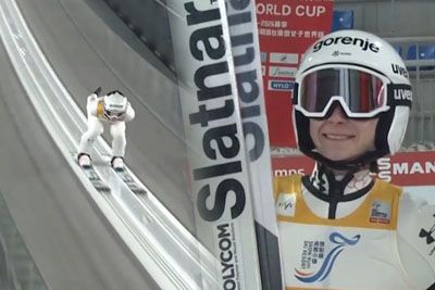 Peta zaporedna zmaga za Niko Prevc, na Kitajskem deklasirala tekmice