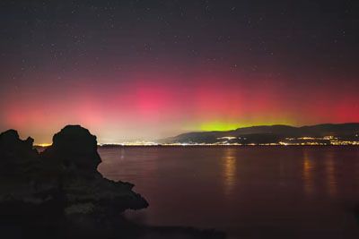 Najmočnejša sončna nevihta v 20 letih: Severni sij razsvetlil nebo nad Slovenijo