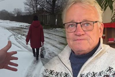 Robert Roškar pokazal, kje je padel Slavko: »Ata ima zlomljeno hrbtenico«