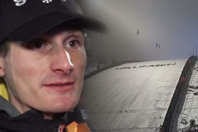 Ko vidiš ta posnetek, razumeš: Domen Prevc je bil le pol metra od rekorda