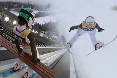 Nika Prevc z mojstrovino do zmage: podrla rekord brata Petra Prevca