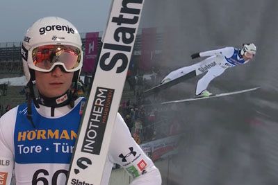 Anže Lanišek v Oslu za las ob zmago – zaostal za pičle 0,1 točke