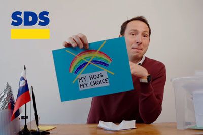 Pesem pred volitvami nasmejala Slovenijo: tako so predstavili stranke