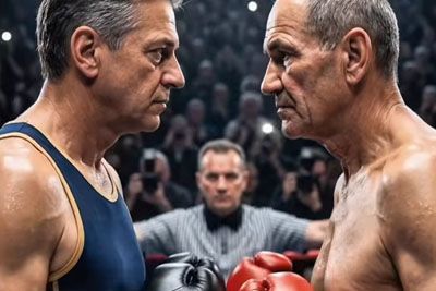 Golob in Janša kot boksarja: posnetek, ki je nasmejal Slovenijo