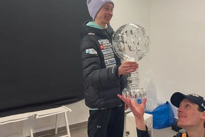 Ganljiv trenutek, ki je obšel Slovenijo: Domen na pomoč sestri Niki Prevc