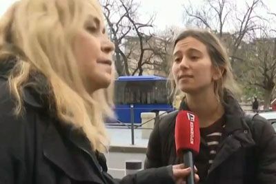 Študentka iz Srbije obkrožila regijo: »Kaj te boli k..., kako mi je ime?«