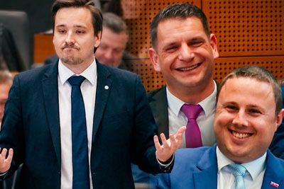 Posnetek iz parlamenta: Žavbi nad Mahniča, nasmejal tudi Stevanovića