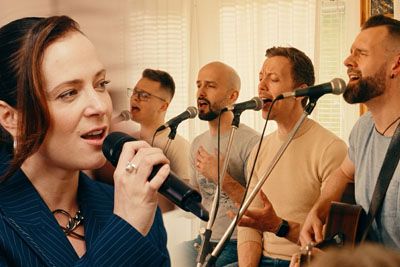 Nina Pušlar in Kvatropirci ganili Slovenijo: skupaj zapeli njeno pesem