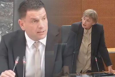 Sukičeva okrcala Stevanovića: salve smeha v parlamentu