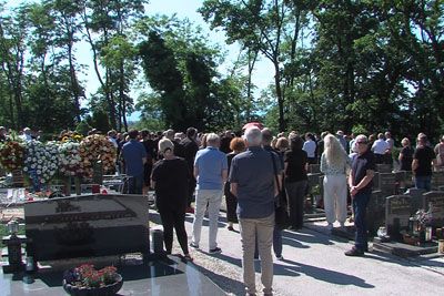 Ganljivo slovo od Dušana Konde: Na pogrebu zapeli njemu ljube pesmi