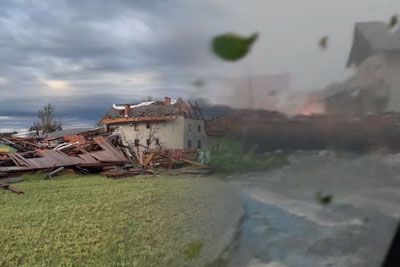 Posnetek, ki pretresa Slovenijo: Minuta groze skozi oči domačina iz Komende