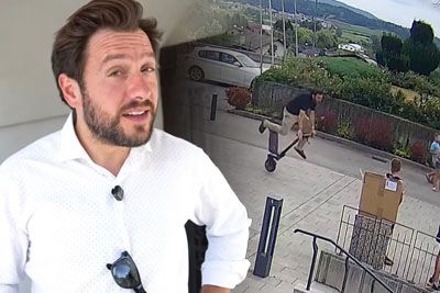 Martin Golob padel s skirojem: Nasmejali se boste, vse je posnela kamera