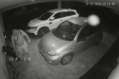 Lastnik iz Škofje Loke ostal brez besed: Kamera ob 4.14 posnela nepridiprava