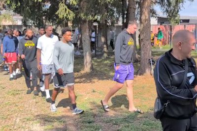 Lakersi navdušili otroke sredi Ljubljane: Prišli na igrišče, kjer je odraščal Luka Dončić