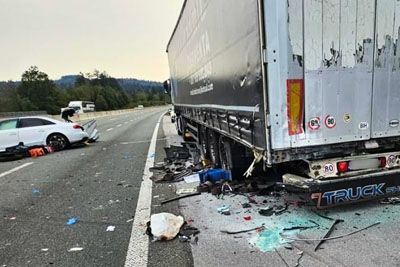Primorska avtocesta vzela tri življenja: V nesreči umrla otroka in njuna babica