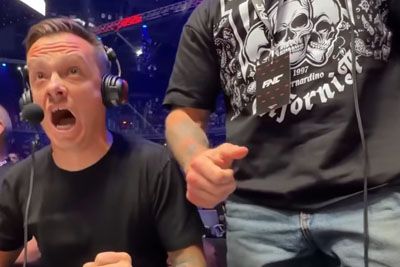 Slovenska komentatorja norela od navdušenja ob zmagi Slo Rockyja