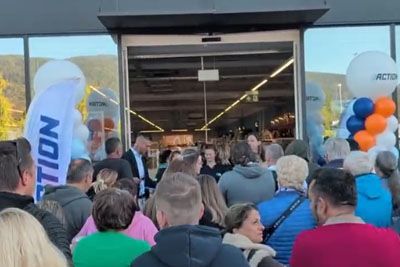 Action odprl drugo trgovino v Sloveniji, Maribor preplavila gneča kupcev