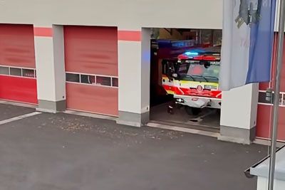 Češki gasilci v dveh minutah odhiteli na pomoč