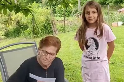 Vnukinji na pomoč babica iz Prlekije, njen odgovor nasmejal Slovenijo