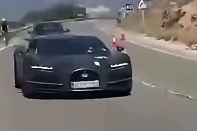 Volkswagen Polo treščil v prototip Bugattija Tourbillona